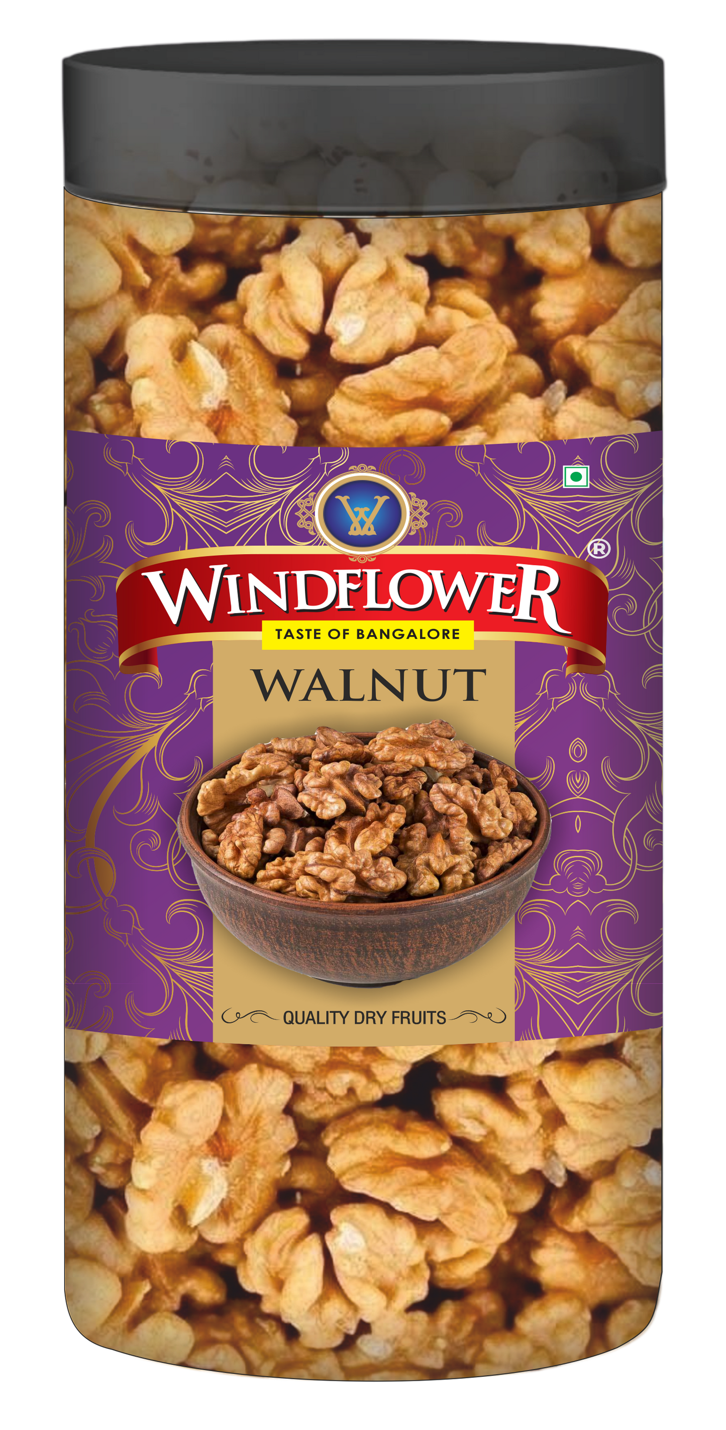 Windflower walnut 425Gms.