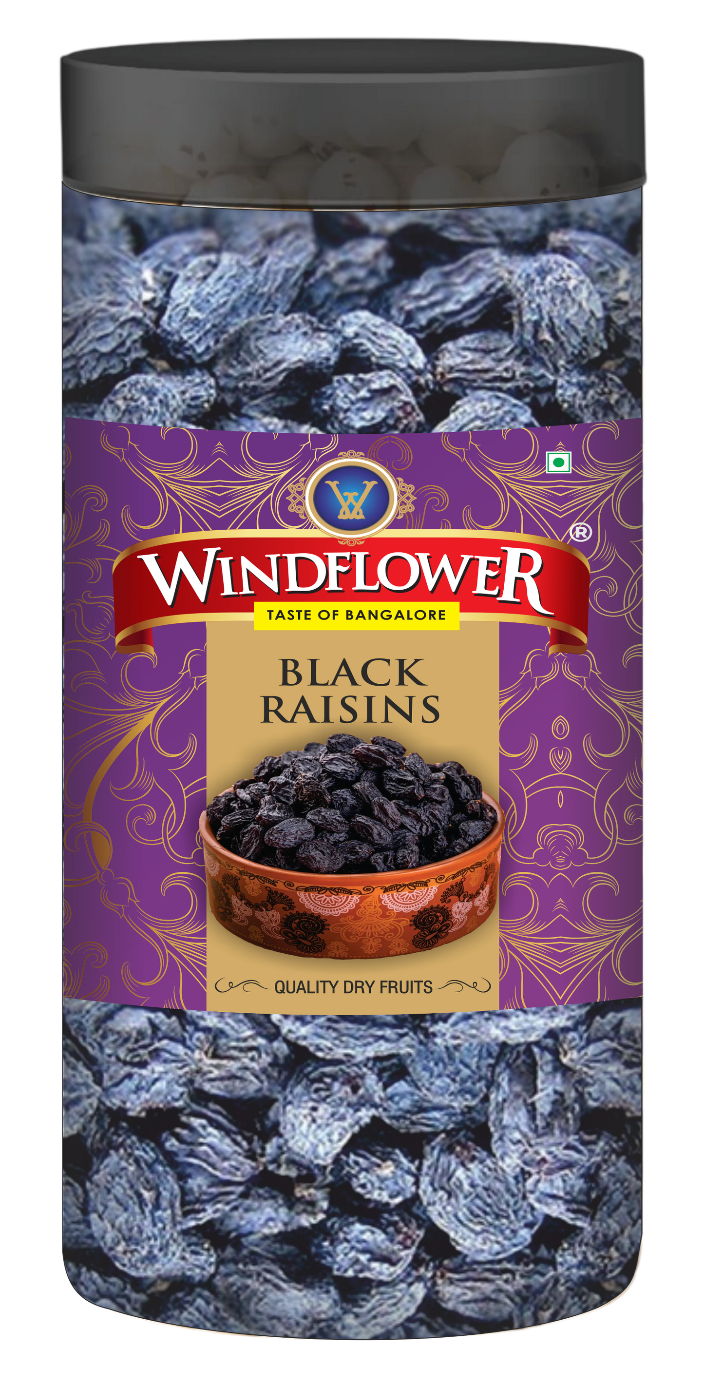 Windflower Black Raisins 425Gms.