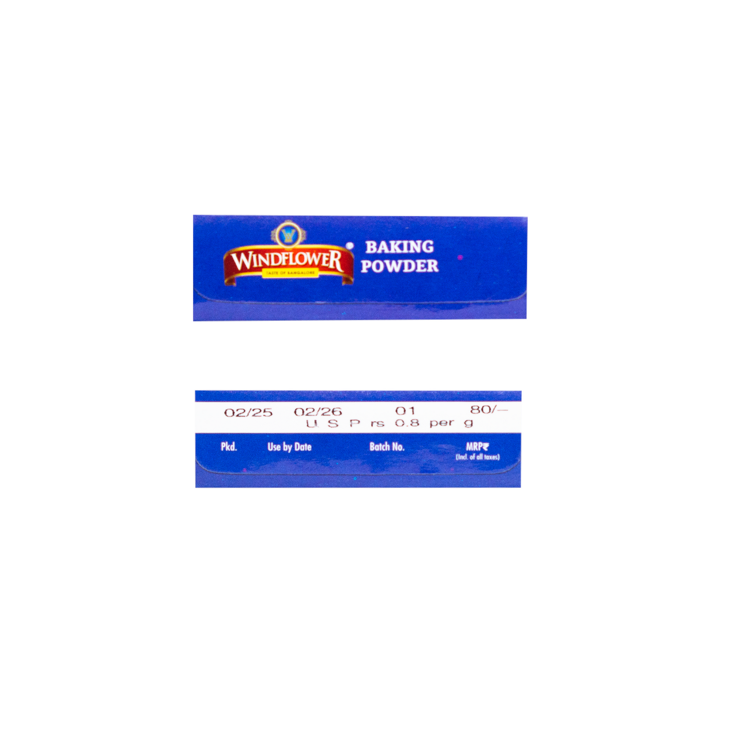 Windflower Baking Powder – Double Action, Premium Quality (100g)