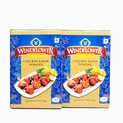 Windflower Chicken Kabab Powder – 100g | Authentic Spicy Blend