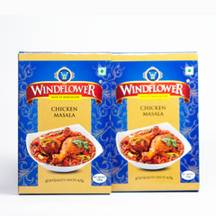 Windflower Chicken Masala - 100g | Taste of Bangalore | Spices that Bring Home the Authentic Chicken Curry Flavor!