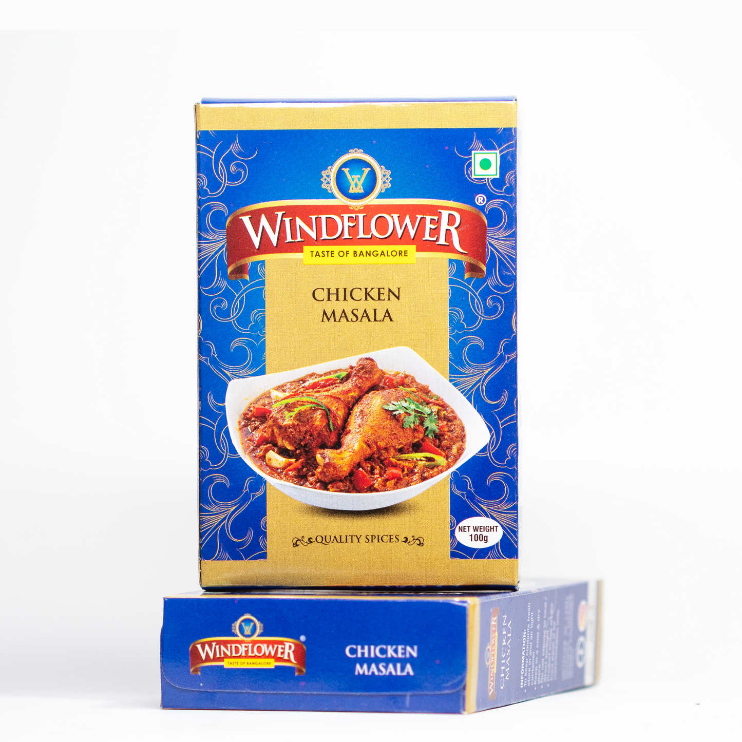Windflower Chicken Masala - 100g | Taste of Bangalore | Spices that Bring Home the Authentic Chicken Curry Flavor!