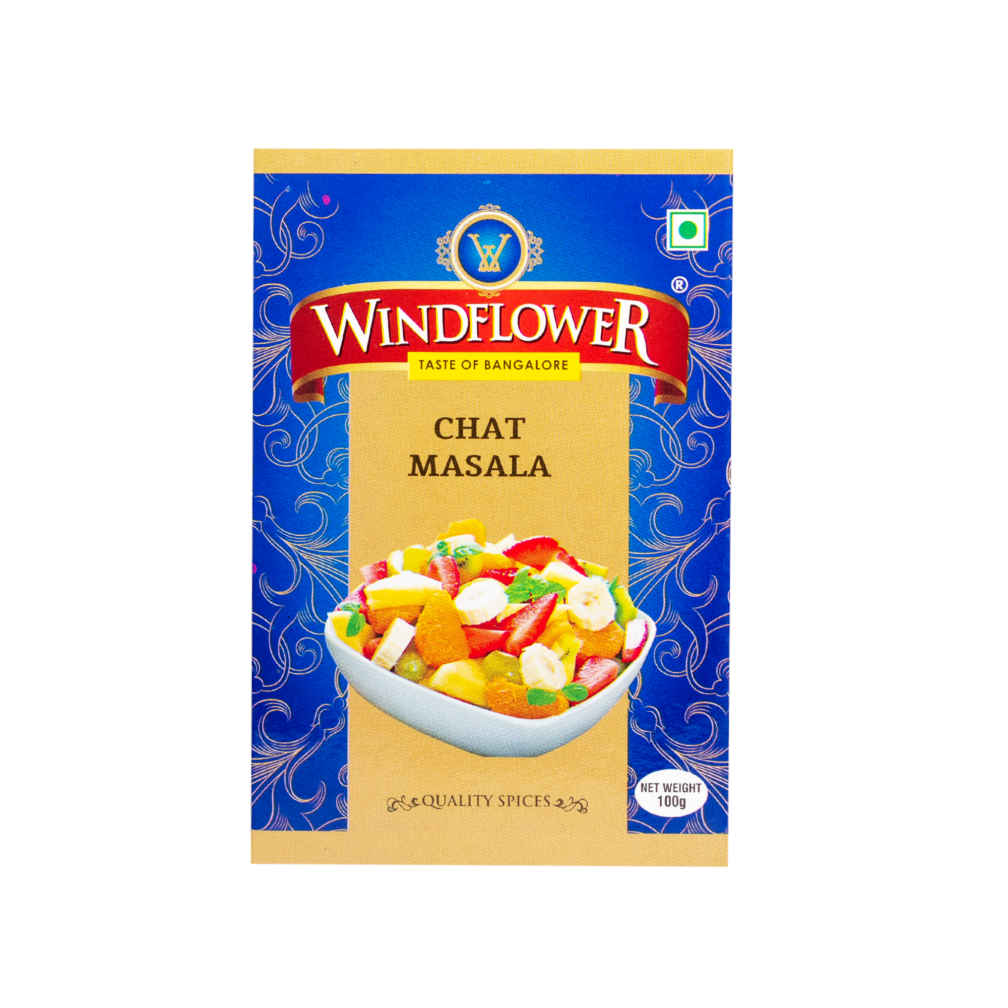 Windflower Chat masala - 100g | Taste of Bangalore | Tangy, Spicy, and Zesty!