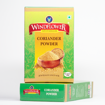 Windflower Coriander Powder - 100g | Taste of Bangalore | The Essence of Every Kitchen!