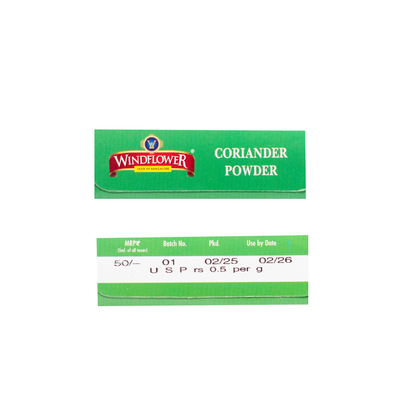Windflower Coriander Powder - 100g | Taste of Bangalore | The Essence of Every Kitchen!
