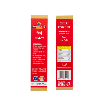 Windflower Chilli Powder – 100g | Bold & Authentic Heat