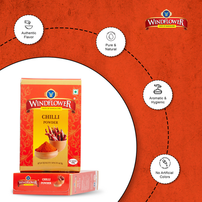 Windflower Chilli Powder – 100g | Bold & Authentic Heat