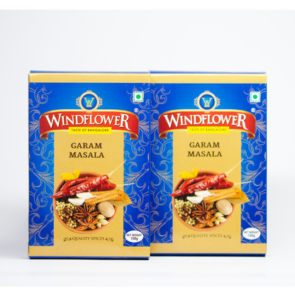 Windflower Garam Masala Powder - 100g | Taste of Bangalore | Aromatic spices