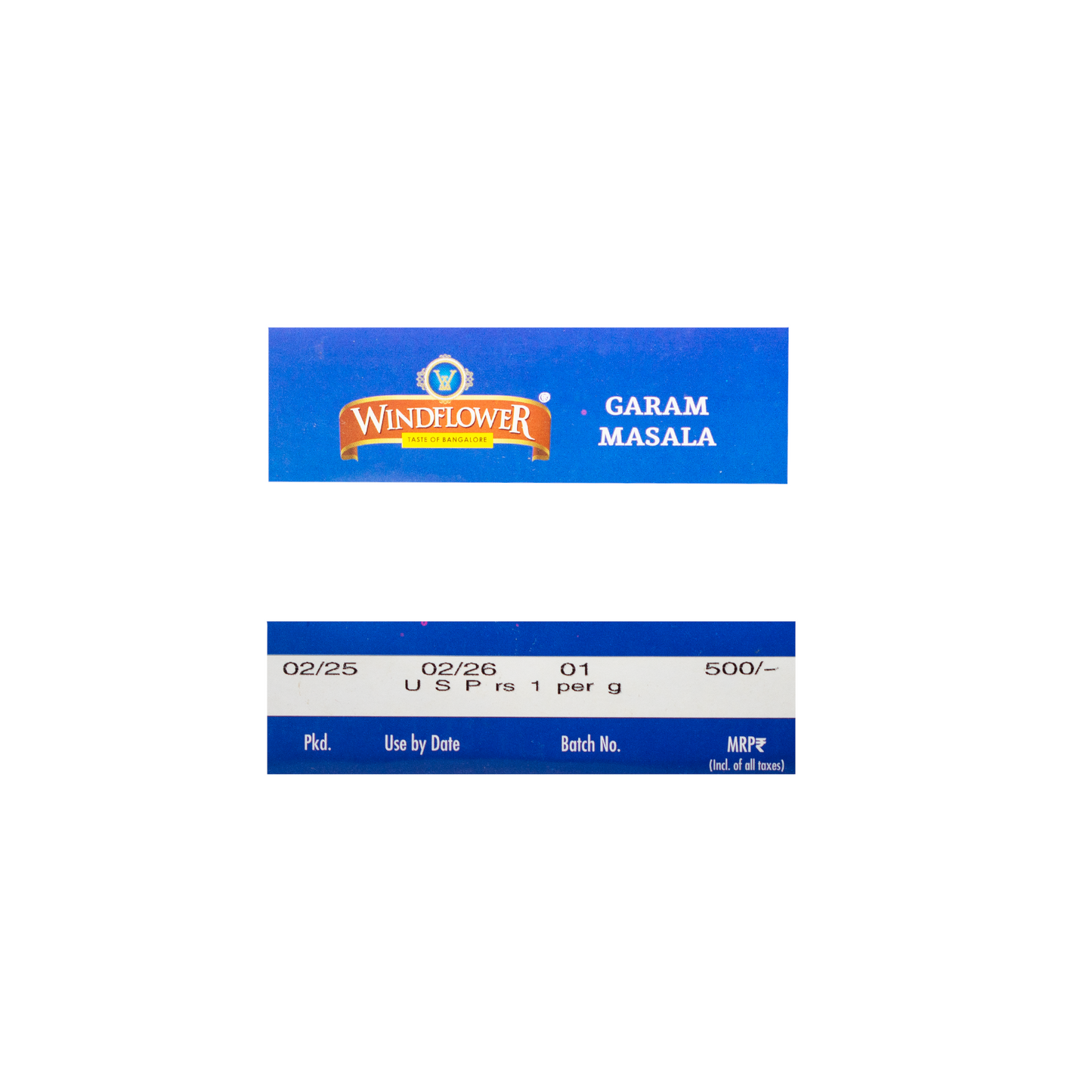 Windflower Garam Masala – 500g | Authentic North Indian Spice Blend