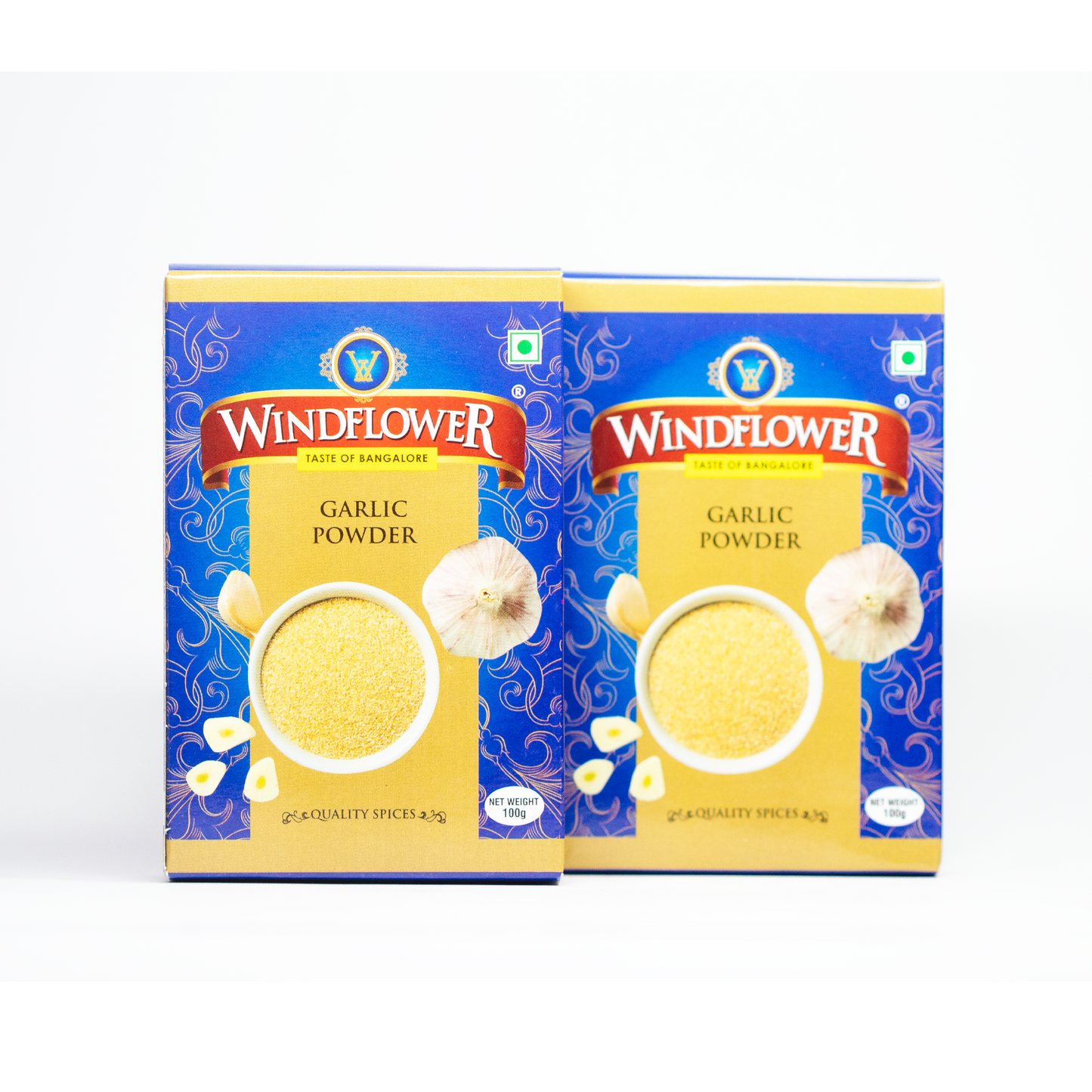 Windflower Garlic Powder - 100g | Taste of Bangalore | Authentic flavor of Premium-quality garlic.
