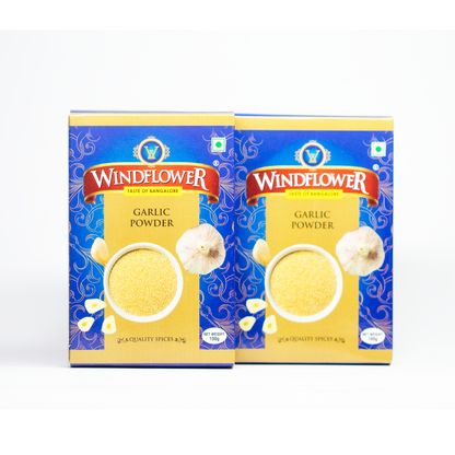 Windflower Garlic Powder - 100g | Taste of Bangalore | Authentic flavor of Premium-quality garlic.