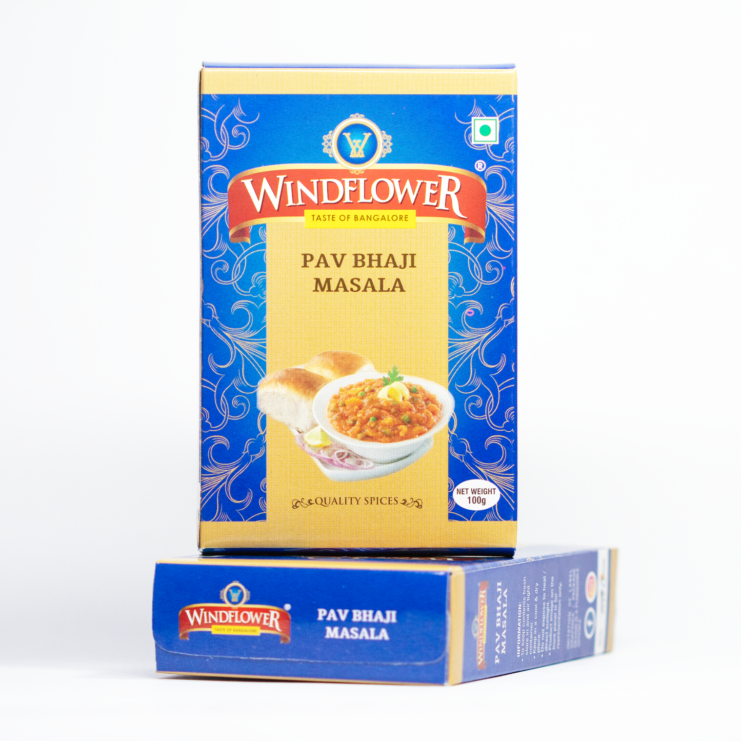 Windflower Pav Bhaji Masala - 100g | Taste of Bangalore | Authentic Mumbai street food flavor