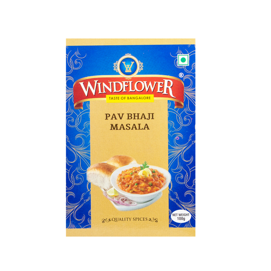 Windflower Pav Bhaji Masala - 100g | Taste of Bangalore | Authentic Mumbai street food flavor