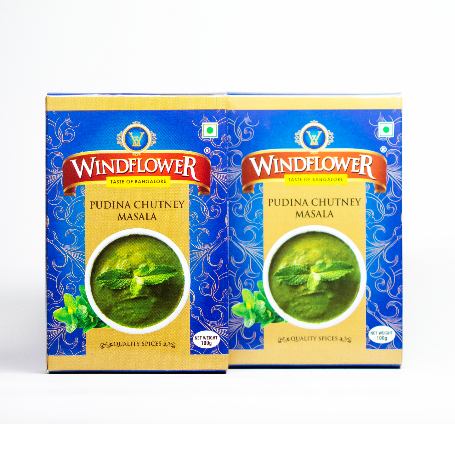 Windflower Pudina Chutney Masala - 100g | Taste of Bangalore | Premium Quality Spices