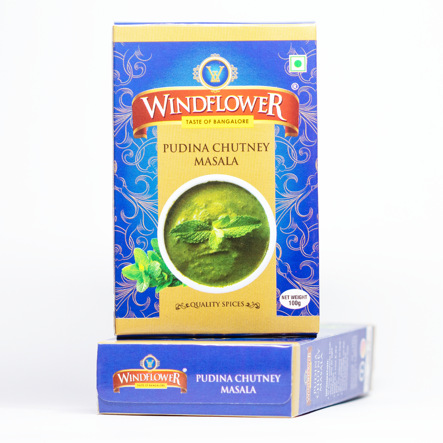 Windflower Pudina Chutney Masala - 100g | Taste of Bangalore | Premium Quality Spices