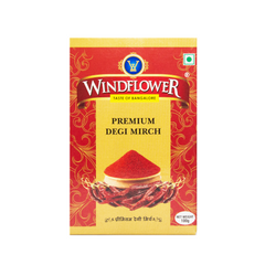WindFlower Premium Degi Mirch - 100g | Taste of Bangalore | Quality Spices