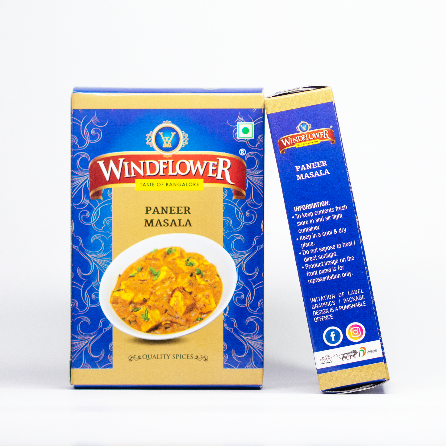 Windflower Paneer Masala | Taste of Bangalore | Blended with aromatic spices, rich flavor, vibrant color,