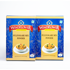 Windflower Puliyogare mix powder - 100g | Taste of Bangalore | Authentic South Indian Tamarind Rice Mix