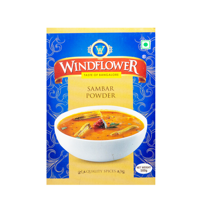 Windflower Sambar Powder 500g | Taste of Bangalore | Authentic South Indian Spice Blend