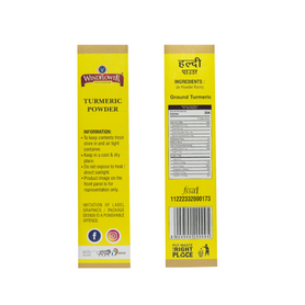 WindFlower Tumeric Powder 500 g | Taste of Bangalore | Pure & Aromatic Spice